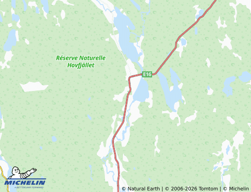 MICHELIN Överbyn map - ViaMichelin
