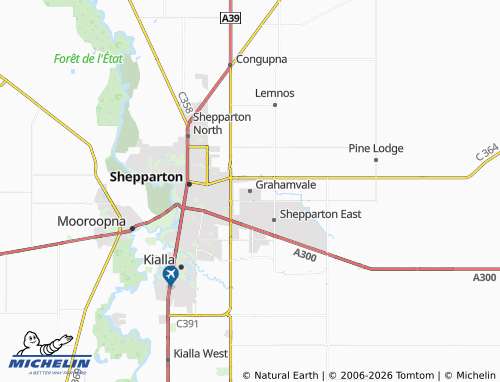 Mapa MICHELIN Grahamvale - ViaMichelin