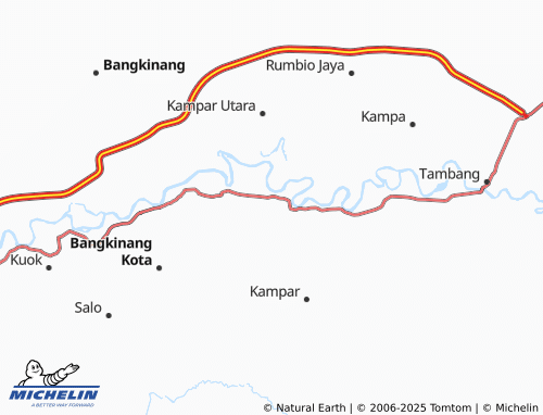 MICHELIN Ranah Baru map - ViaMichelin