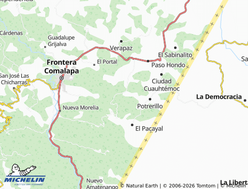 Mapa MICHELIN San Jerónimo - ViaMichelin