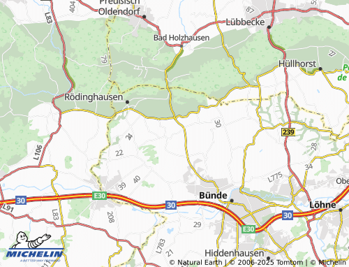 Carte MICHELIN Bieren - ViaMichelin