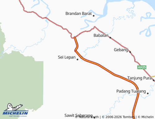 Mapa MICHELIN Sei Lepan - ViaMichelin