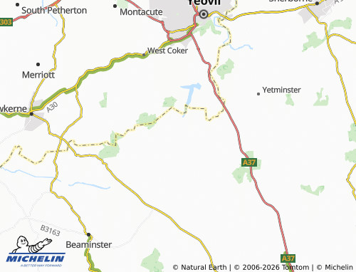 Carte MICHELIN Halstock - ViaMichelin