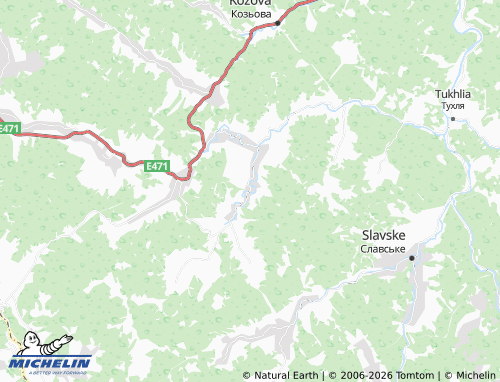 Mapa MICHELIN Plavia - ViaMichelin