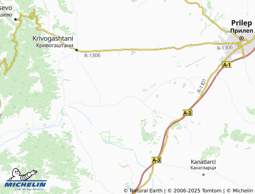 MICHELIN Borotino map - ViaMichelin