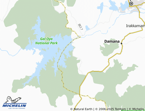 MICHELIN Dewalahinda map - ViaMichelin