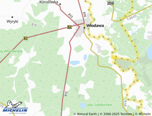 MICHELIN Okuninka map - ViaMichelin