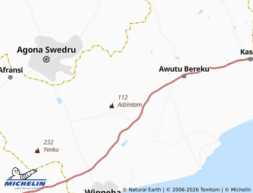 Mapa MICHELIN Odominadzi - ViaMichelin