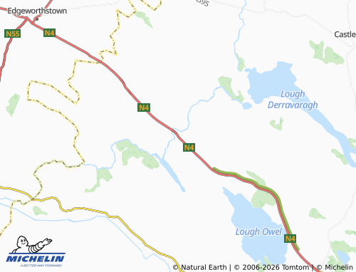 Carte MICHELIN Ballinalack - ViaMichelin