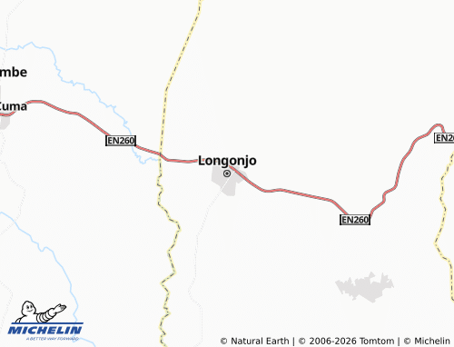 Mapa MICHELIN Longonjo - ViaMichelin
