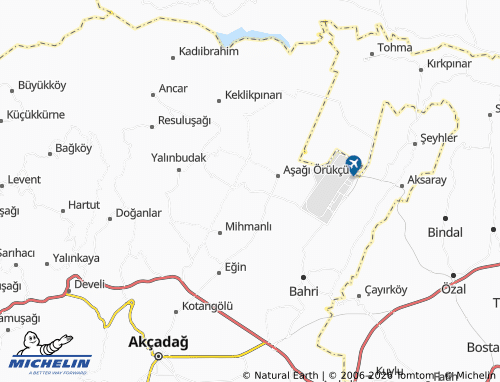 MICHELIN Esenli map - ViaMichelin