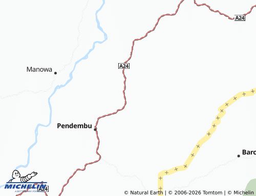 Mappa MICHELIN Njarma - ViaMichelin