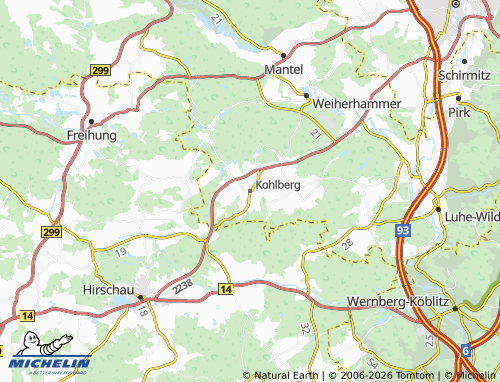 Mapa MICHELIN Kohlberg - ViaMichelin