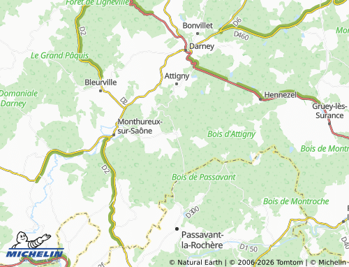 Mappa MICHELIN Claudon - ViaMichelin