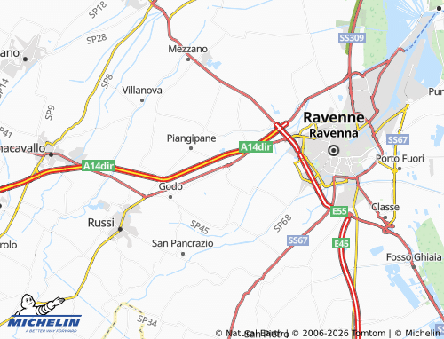 MICHELIN San Michele map - ViaMichelin