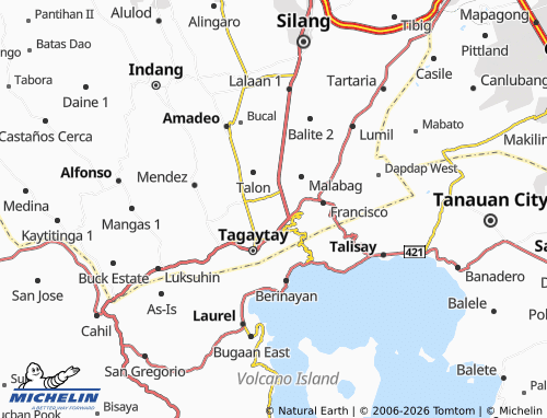 MICHELIN Maitim 2nd West map - ViaMichelin