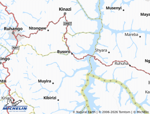 Mapa MICHELIN Busenyi - ViaMichelin