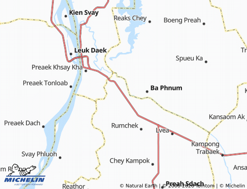 Mappa MICHELIN Kampong Soeng - ViaMichelin