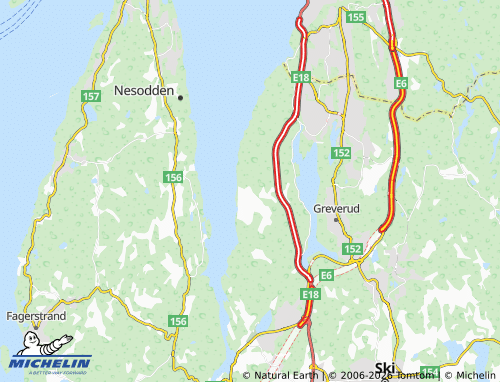 Mappa MICHELIN Svartskog - ViaMichelin
