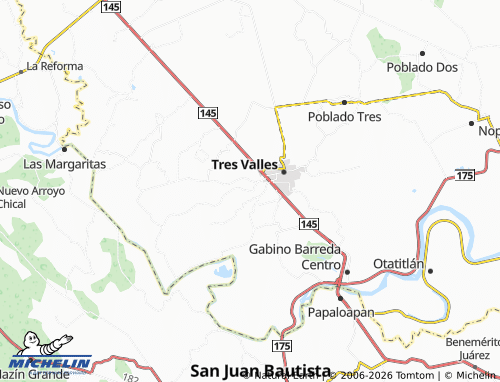 Mapa MICHELIN La Guadalupe - ViaMichelin