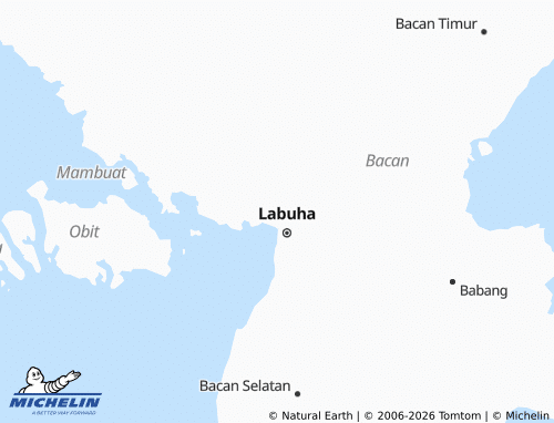 MICHELIN Amasing Kota Utara map - ViaMichelin