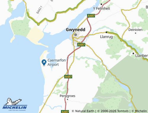 Mappa MICHELIN Bontnewydd - ViaMichelin
