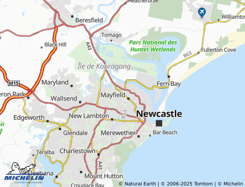 Mapa MICHELIN Mayfield West - ViaMichelin
