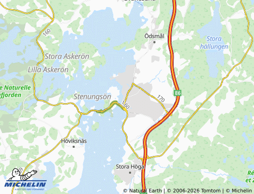 Carte MICHELIN Stenungsund - ViaMichelin