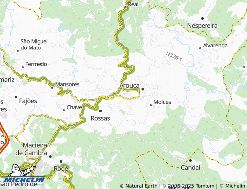 Carte MICHELIN Pimenta - ViaMichelin