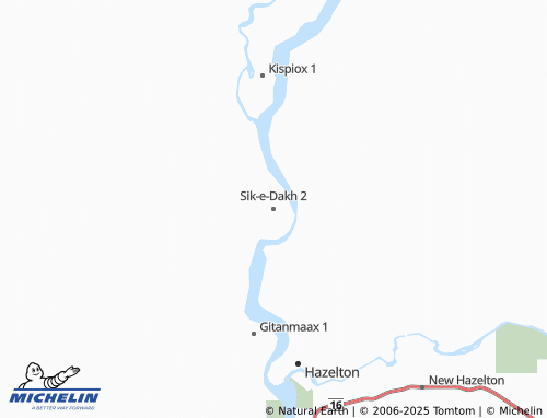 MICHELIN Sik-e-Dakh 2 map - ViaMichelin