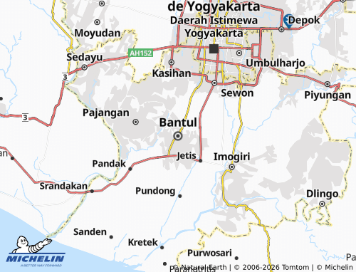 Mapa MICHELIN Bantul - ViaMichelin