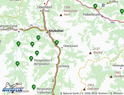 MICHELIN Oberaurach map - ViaMichelin
