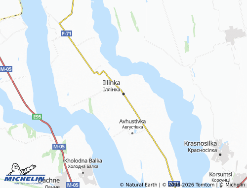Mapa MICHELIN Illinka - ViaMichelin