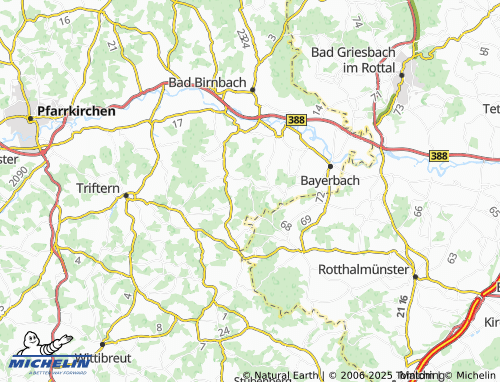 MICHELIN Sturzholz map - ViaMichelin