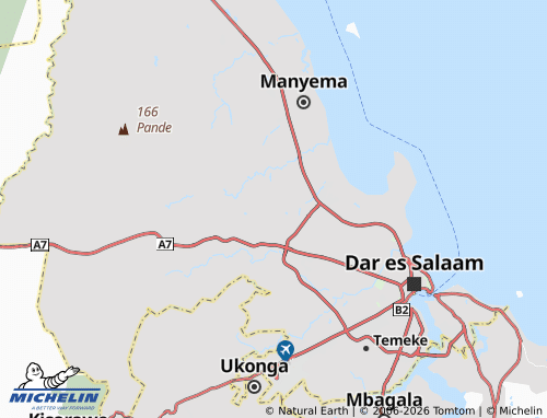 MICHELIN-Landkarte Kigongo - ViaMichelin