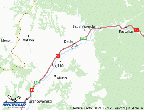 MICHELIN Sebeș map - ViaMichelin