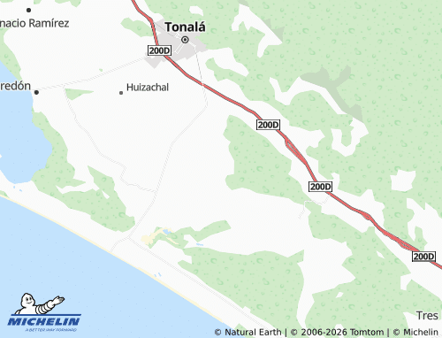 Mappa MICHELIN Ejido Josefa Ortiz de Domínguez - ViaMichelin