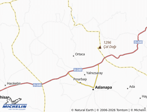MICHELIN Ortaca map - ViaMichelin