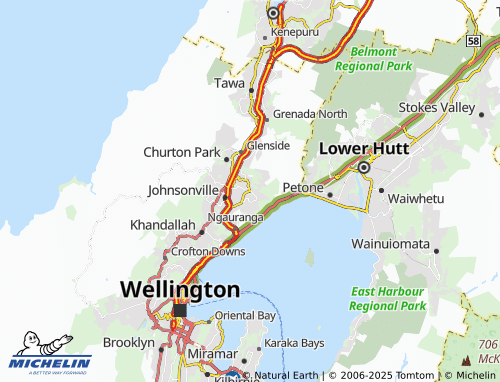 Mappa MICHELIN Newlands - ViaMichelin