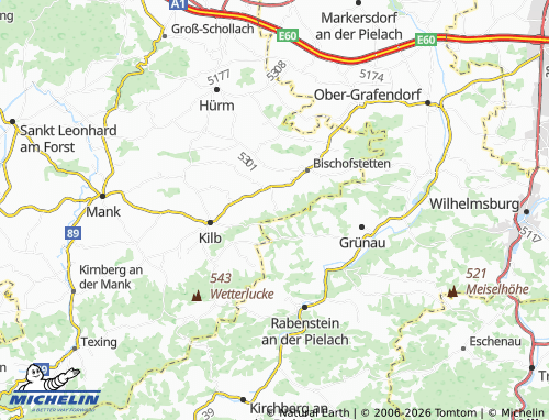 Mapa MICHELIN Christenberg - ViaMichelin