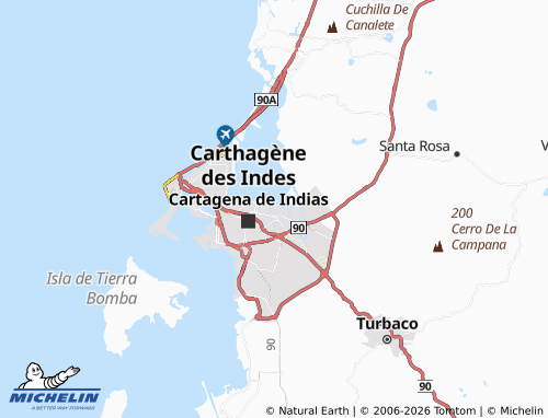 Mappa MICHELIN Olaya Central - ViaMichelin