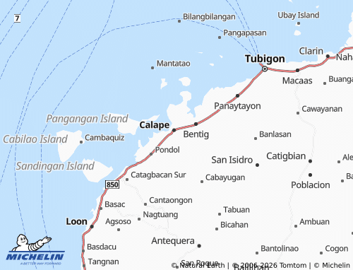 Mappa MICHELIN Catmonan - ViaMichelin