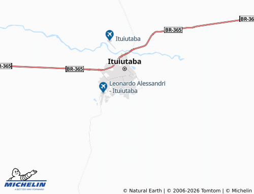 MICHELIN Tupã map - ViaMichelin