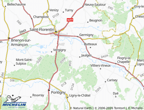 Mappa MICHELIN Chéu - ViaMichelin