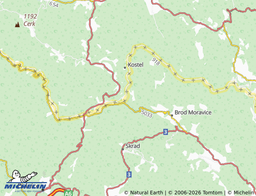 Mapa MICHELIN Kupa - ViaMichelin