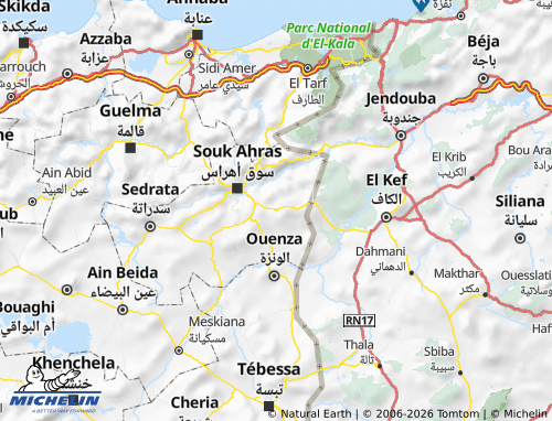 MICHELIN Murahanah map - ViaMichelin