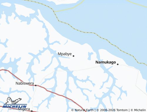 MICHELIN-Landkarte Mpabye - ViaMichelin