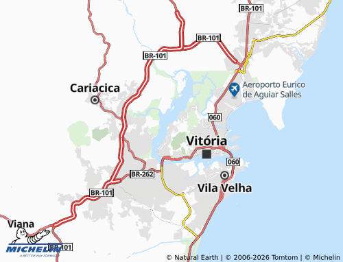Carte MICHELIN Estrelinha - ViaMichelin