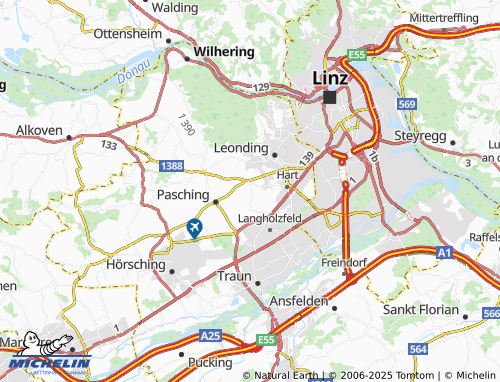 Mapa MICHELIN Jetzing - ViaMichelin