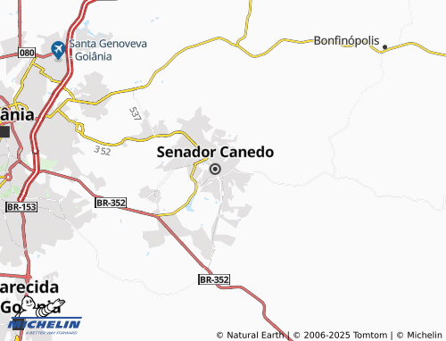 MICHELIN Vila Bom Sucesso map - ViaMichelin